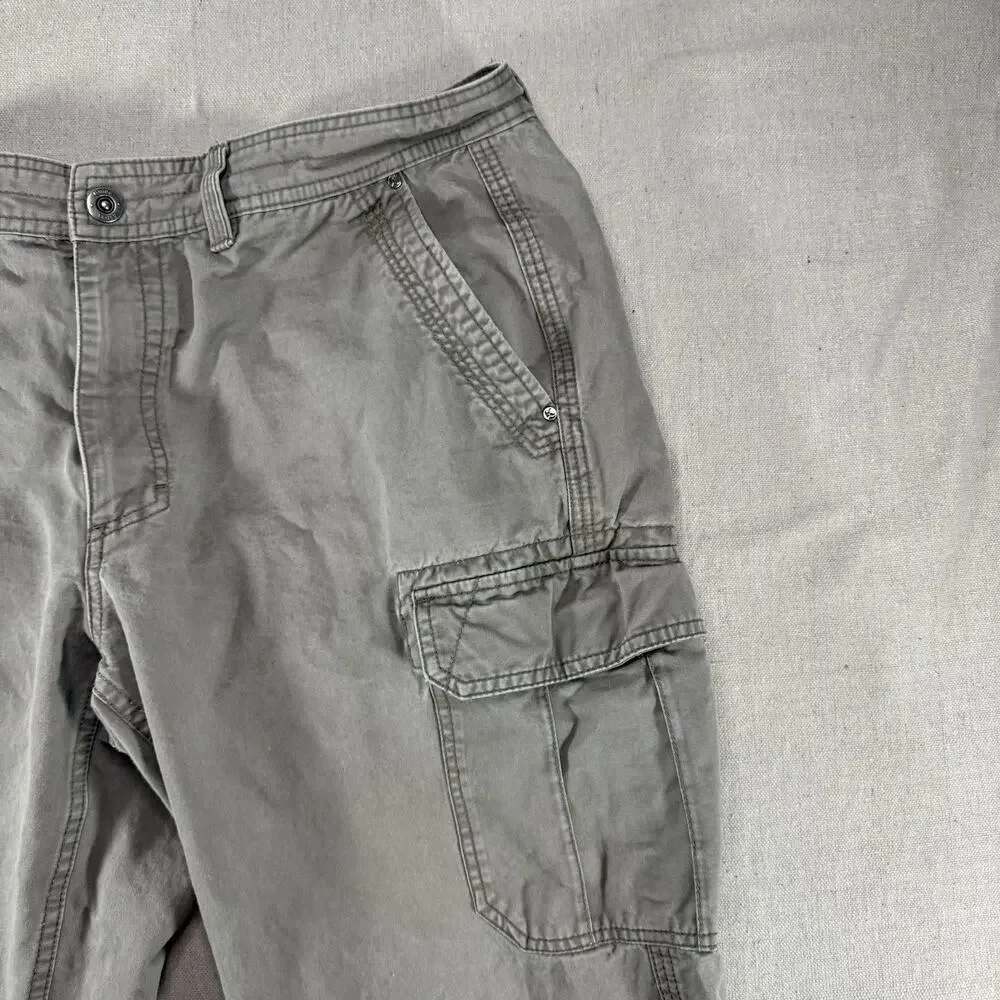 Gander Mountain Guide Series Straight Leg Cargo Pants Men Hiking Outdoors 36x30
